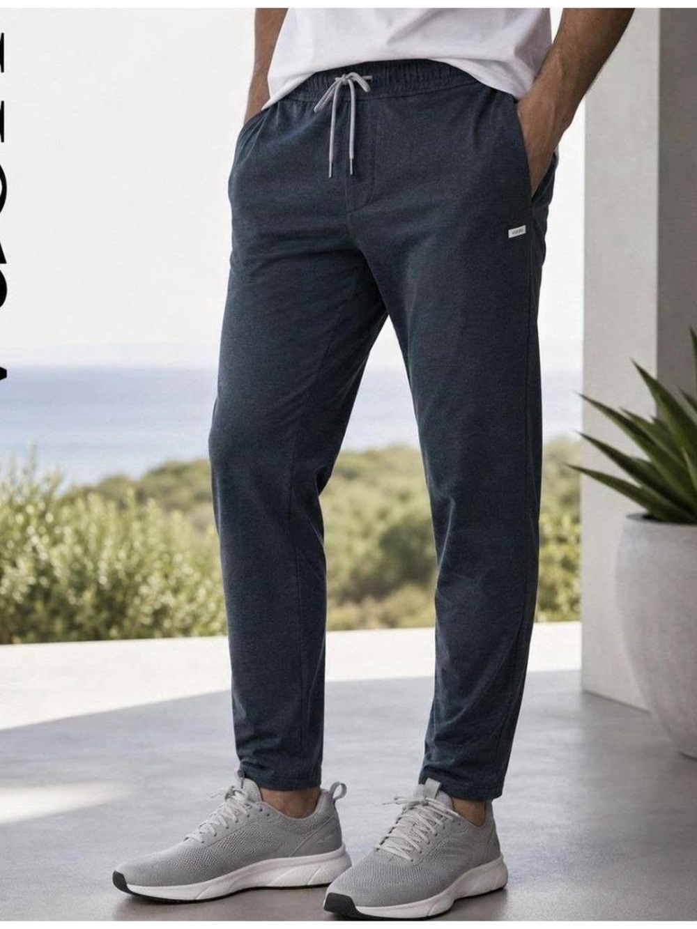 Vuori Ponto Performance Jogger Men’s M Black DreamKnit Pants V438